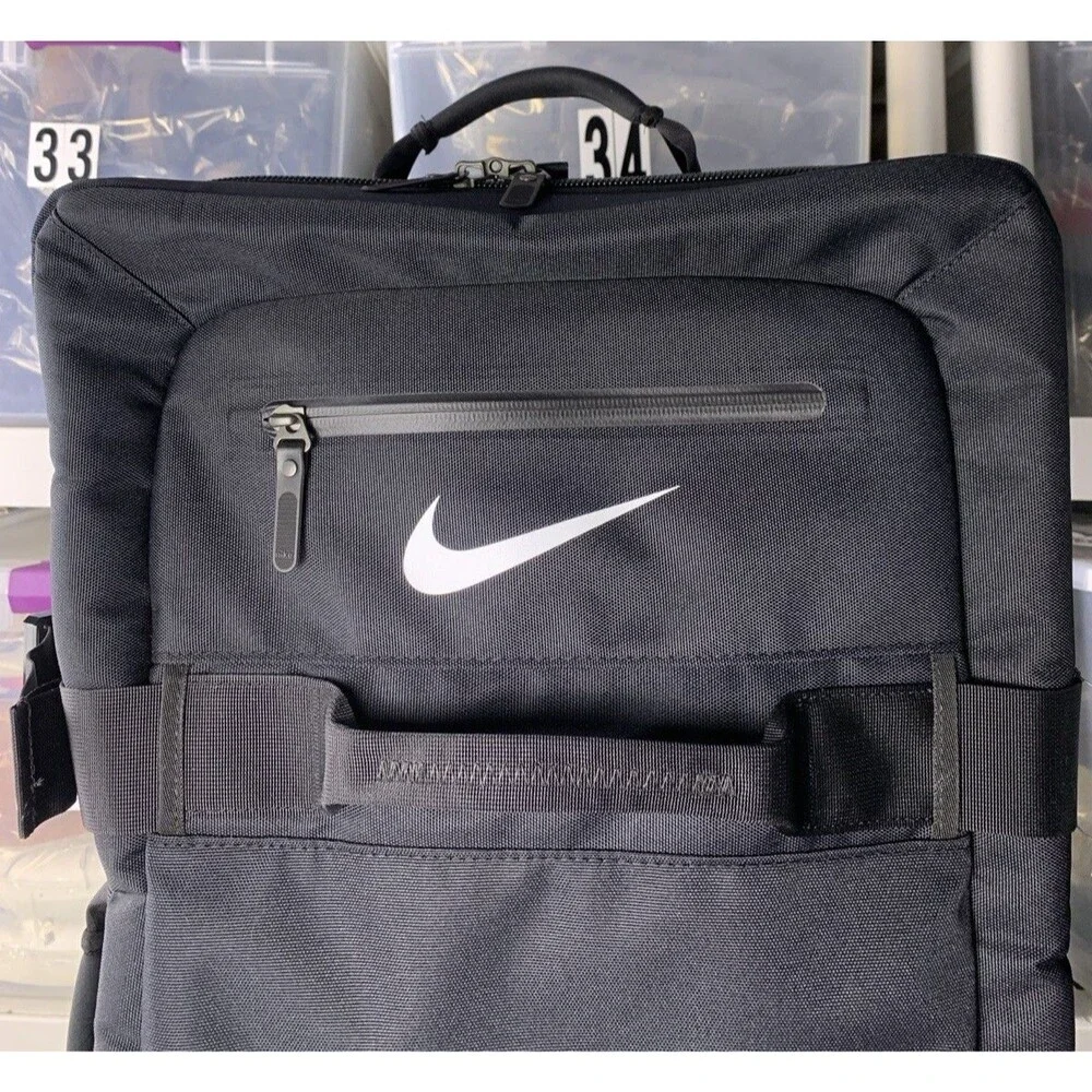 Nike FIFTYONE49 XL 34” Roller Bag Black Luggage Suitcase PBZ182-011